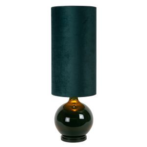 Grüne Stehlampe Retro, Esterad, mit Schalter