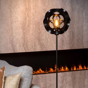 Schwarze Stehlampe Modern, Hannelore