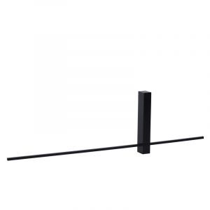 Schwarze Wandleuchte Modern, Segin, 6W, 2700K LED