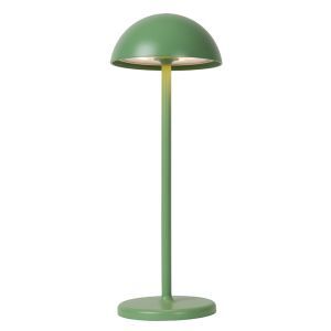 Grüne Außen Tischleuchte Retro, Joy, 1,5W, 3000K LED, IP54, mit Touch-Dimmer