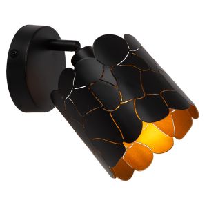 Schwarze Wandstrahler Modern, Almelo