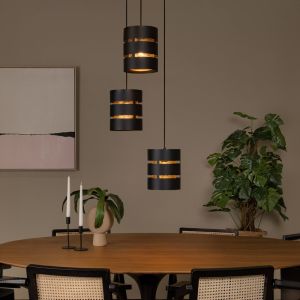 Schwarze Pendelleuchte Modern, Rosas