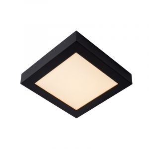 Schwarze Deckenlampe Modern, Brice, 22W, 3000K LED, IP44