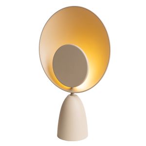 Taupe Tischleuchte Modern, Castamar, 3W, 3000K LED, mit Schalter