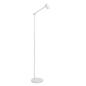 Weiße aufladbare Stehlampe Modern, Tipik, 3W, 2700K LED, mit Touch-Dimmer