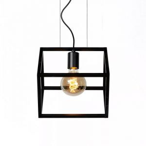 Schwarze Pendelleuchte Modern, Fabian