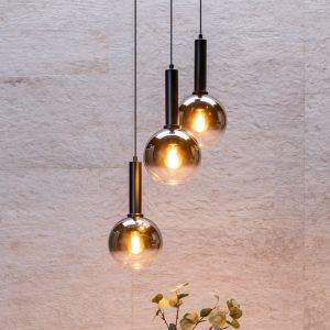 Schwarze Pendelleuchte Modern, Marius