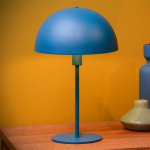 Blaue Tischleuchte Modern, Siemon, mit Schalter
