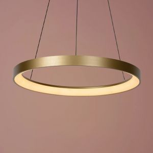 Messing Pendelleuchte Modern, Vidal, 48W, 2700K LED