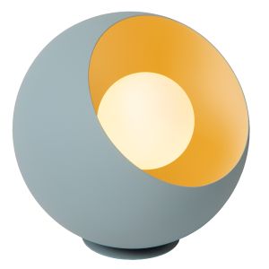 Blaue Tischleuchte Modern, Doredos, mit Schalter