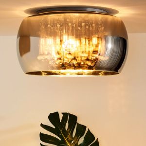 Chrom Deckenlampe Modern, Pearl