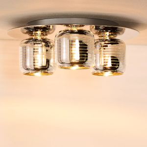 Chrom Deckenlampe Modern, Eryn