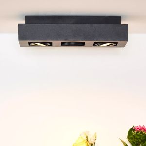 Schwarze Deckenstrahler Modern, Xirax