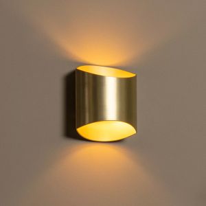 Messing Up down Wandleuchte Modern, Diletta