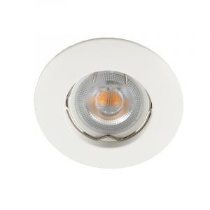 Weiße moderne Mini Einbaustrahler Aluminium, Rosi