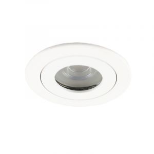 Weiße moderne Badezimmer Einbaustrahler Aluminium, Dorx, IP44