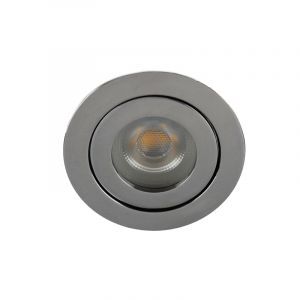 Chrom moderne Badezimmer Einbaustrahler Aluminium, Dorx, IP44