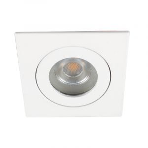 Weiße moderne Badezimmer Einbaustrahler Aluminium, Dorx, IP44