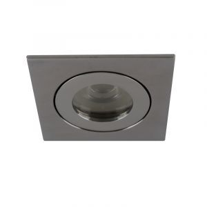 Chrom moderne Badezimmer Einbaustrahler Aluminium, Dorx, IP44