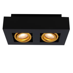 Aluminium Aufbauspot Gold, Noraly