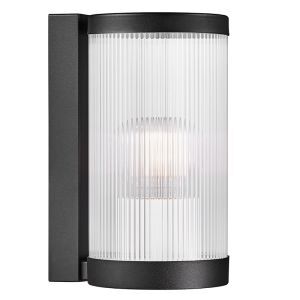 Schwarze Außenleuchte Retro, Coupar, IP54