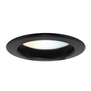 Schwarze Downlight Aluminium, Otmar, 10W, White Switch LED, IP22