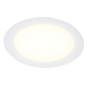Weiße Downlight Aluminium, Umbriel, 18W, 4000K LED, IP44