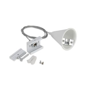 Pendelset für 3-Phasen-Schienenbeleuchtung, 1,5 Meter, weiß, Pro
