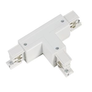 T-förmiger Verbinder für 3-Phasen-Schienenbeleuchtung, rechts 2, weiß, Pro