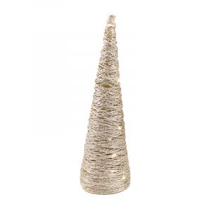 78 cm Weihnachtskegel mit 40 LEDs, batteriebetrieben mit Timer