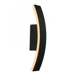 Anthrazit moderne Außenleuchte Aluminium, Nayomi, 7,5W, 3000K LED, IP54