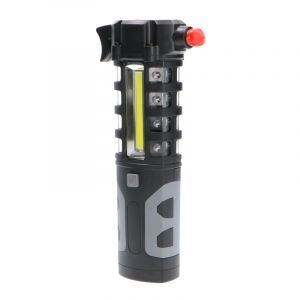 Schwarze Handlampe Kunststoff, Charley, 3W, 6500K LED
