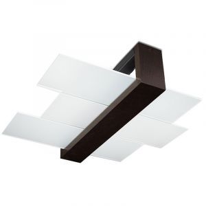 Glas Deckenleuchte Braun, Fouzia