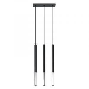 Aluminium Pendelleuchte Chrom, Ilonca