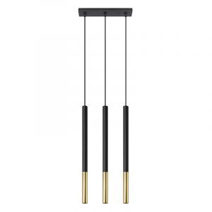 Aluminium Pendelleuchte Gold, Ilonca