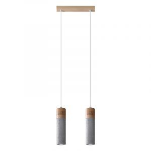 Beton Pendelleuchte Braun, Ferron