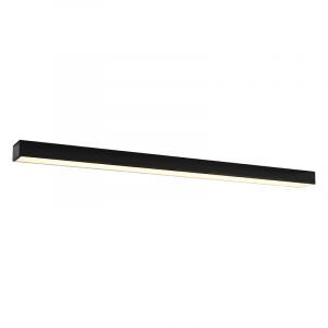 Aluminium Deckenleuchte Schwarz, Mascha, 48W, 3000K LED