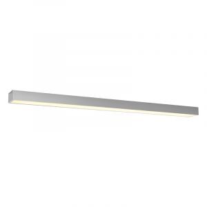 Aluminium Deckenleuchte Grau, Mascha, 48W, 3000K LED