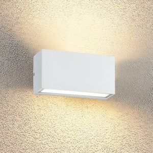 Weiße Außenleuchte Modern, Seby, 10W, 3000K LED, IP65
