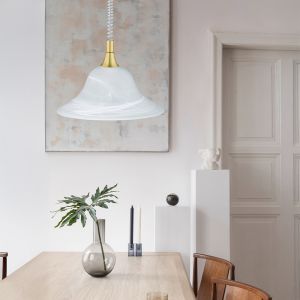Messing Pendelleuchte Design, Aurora