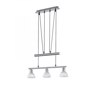 Nickel Pendelleuchte Modern, Gustav