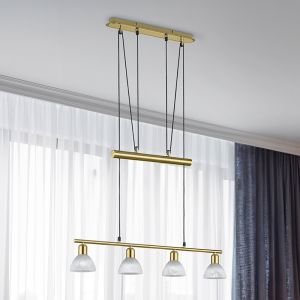Messing Pendelleuchte Modern, Gustav