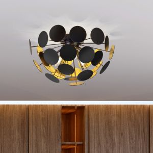 Schwarze Deckenlampe Modern, Xinhe