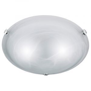 Weiße Deckenlampe Glas, Filia