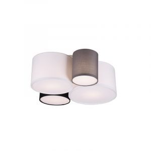 Mehrfarbige Deckenlampe Stoff, Ledbury