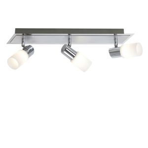 Graue Deckenstrahler Glas, Morely, 4,3W, 3000K LED