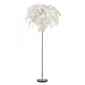 Chrom Stehlampe Retro, Urwa, mit Schalter