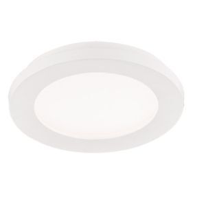 Weiße Deckenlampe Modern, Gistrup, 10W, 3000K LED, IP44