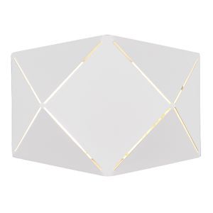 Weiße Wandleuchte Modern, Soloro, 6W, 3000K LED