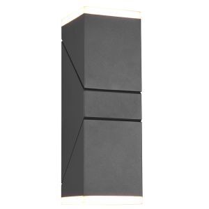 Anthrazit Außenleuchte Modern, Liron, 7W, 3000K LED, IP54